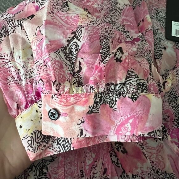 THE KOOPLES Paisley Flowers with Foil Blouse - Picture 8 of 10